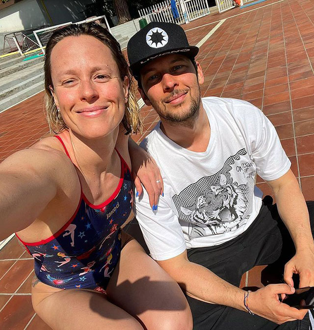 Federica Pellegrini, 33 anni, e Matteo Giunta, 39, hanno iniziato a vivere la loro relazione alla luce del sole solo da poche settimane